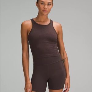 Ebb to Street Cropped Racerback Tank Top